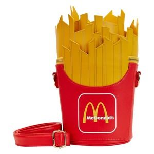 Loungefly McDonald's French Fry Crossbody Bag & French Fries Card Holder